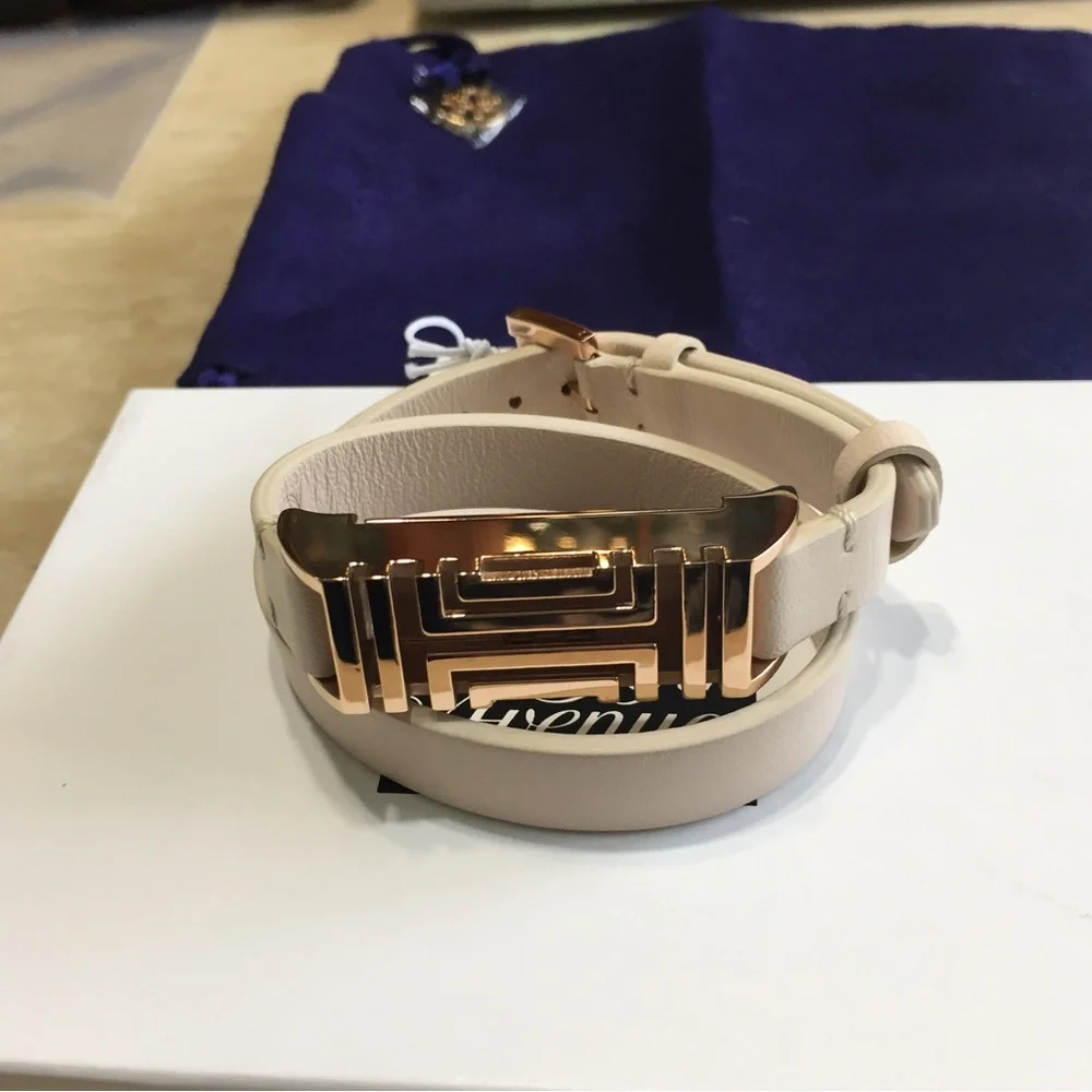 Tory Burch Cream and Gold Bracelet no dust bag